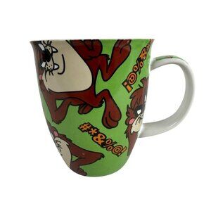 Vintage Taz Tasmanian Devil Ceramic Coffee Mug Warner Bros Studio Store Rare